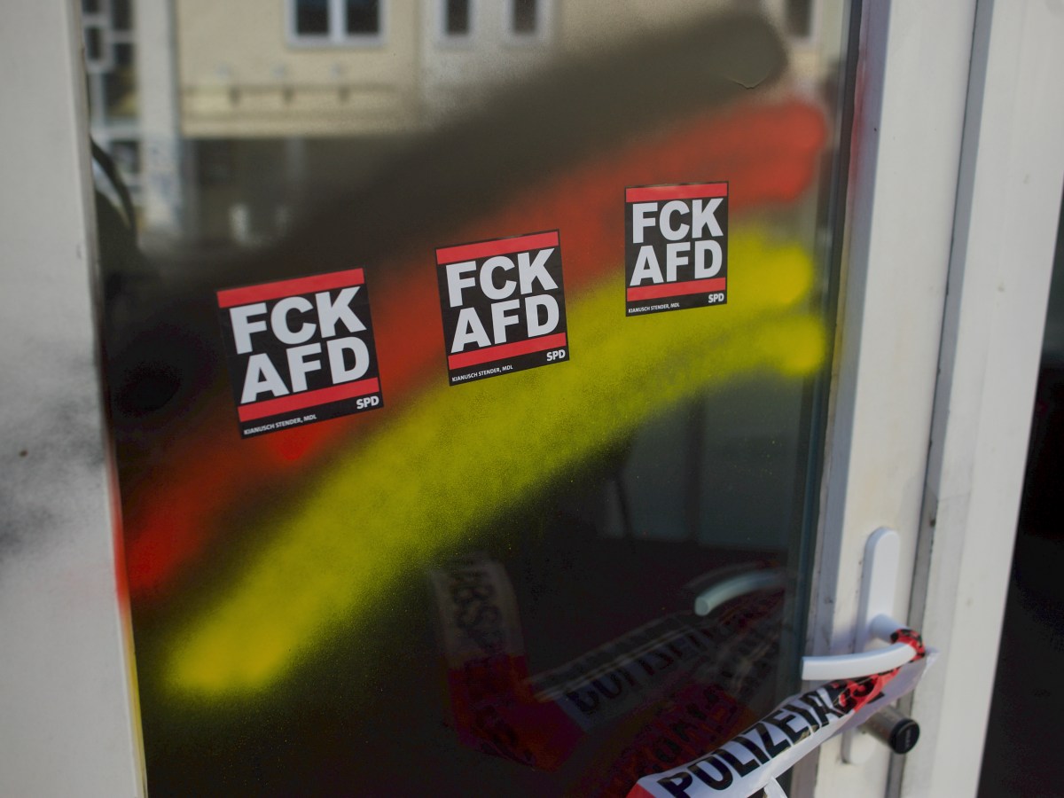 Anschlag auf Parteibüros in Flensburg – eine besorgniserregende Entwicklung