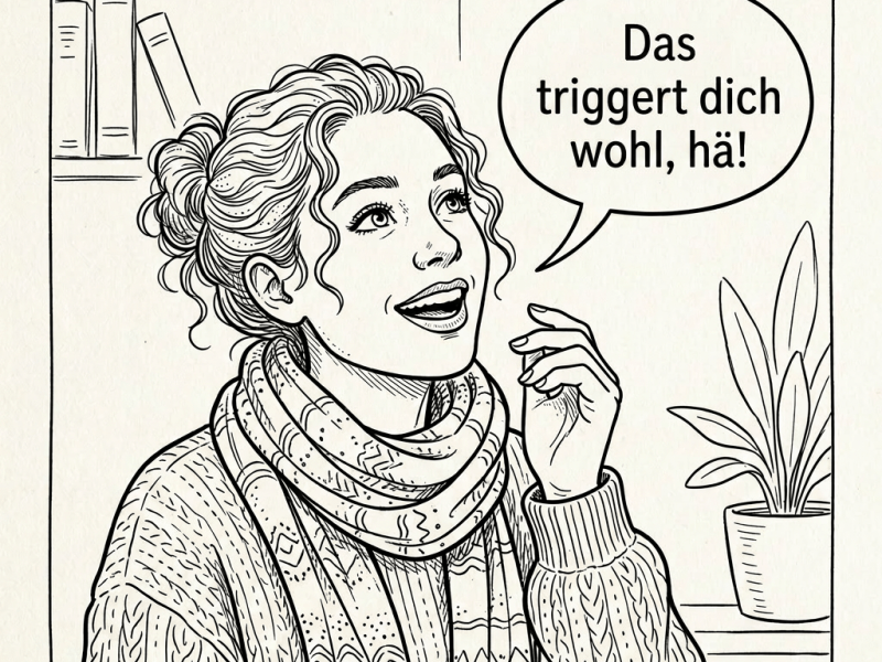 „Das triggert dich wohl“ – Wenn ein klinischer Begriff zur rhetorischen Keule&nbsp;verkommt