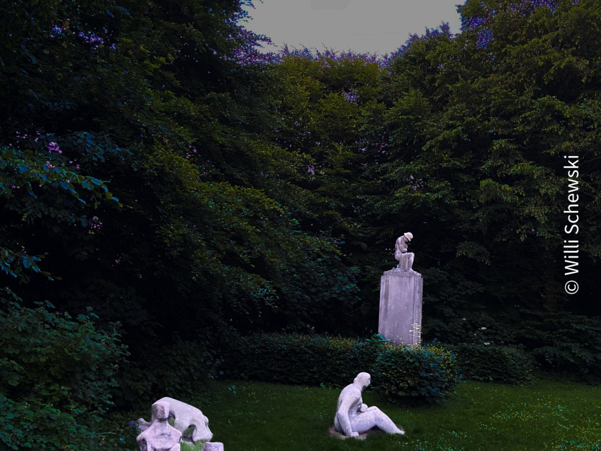 Gänsehaut auf dem Museumsberg: Welche Schauer-Szenen spielen sich heimlich im Park&nbsp;ab?